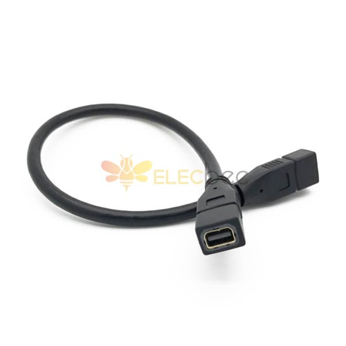 Mini Displayport Conector de Cable Recto Hembra a Hembra0.5M