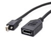 Mini Displayport to Displayport MDP Male with Screw lock to DP Female for Matrox 0.5MCable