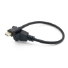 Mini Displayport zu Female Displayport MDP Stecker zu DP mit Schraubverschluss Kabel 0,3 Meter