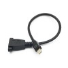 Mini Displayport zu Female Displayport MDP Stecker zu DP mit Schraubverschluss Kabel 0,3 Meter