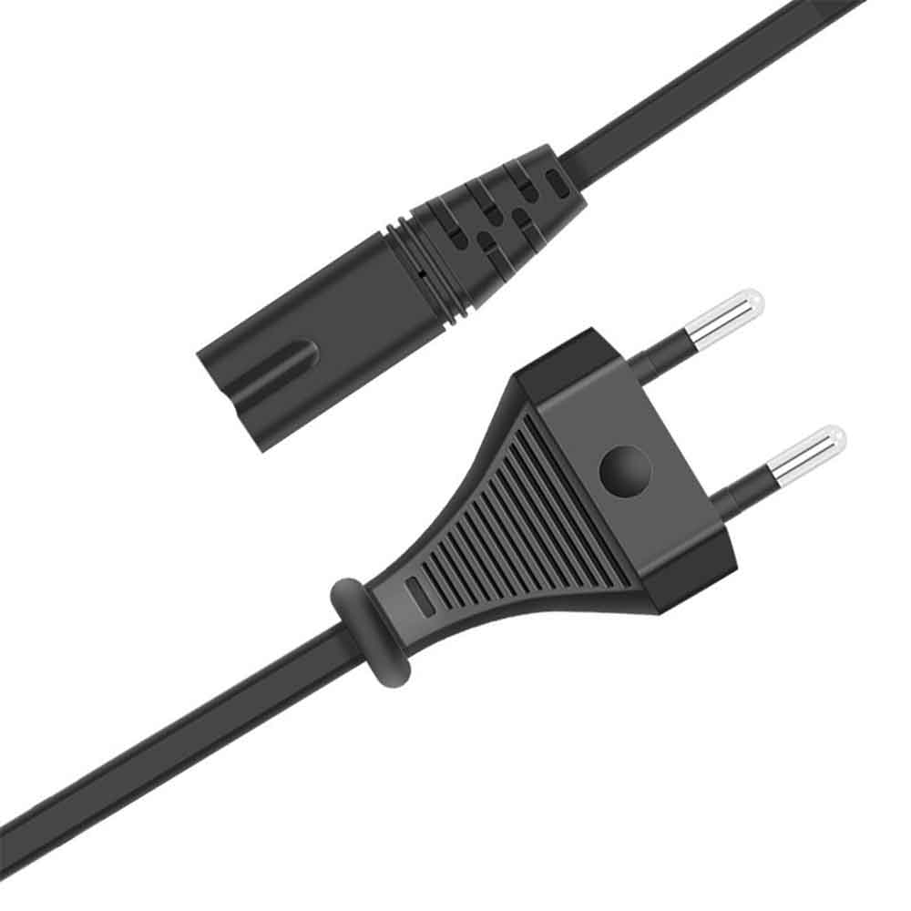 0.5² 2 Pin European Standard Flat Wire with 2.5A Plug Head Ideal for Multiple Applications