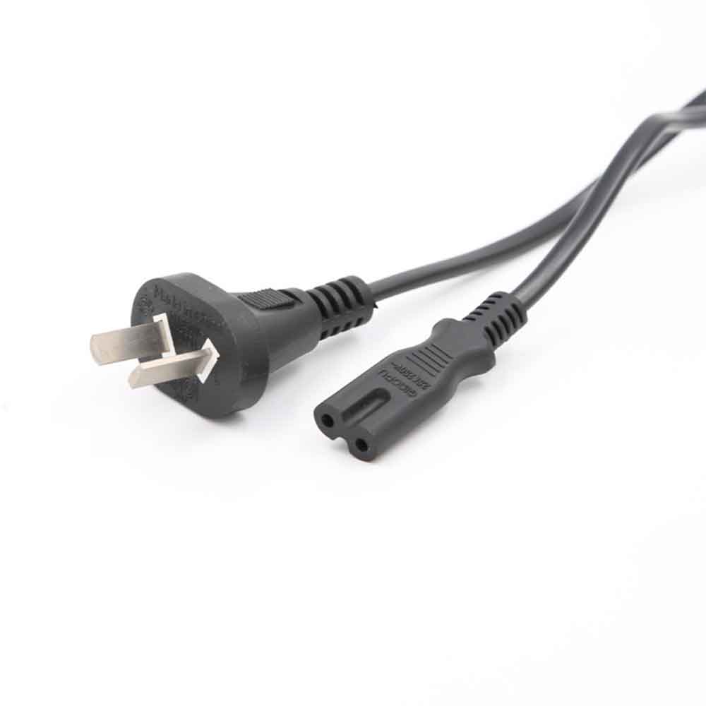 1.5m European-Style Plug Cord, VDE 2.5A European Standard with Eight-Shape-Tail Power Cord, Suitable for European Outlets