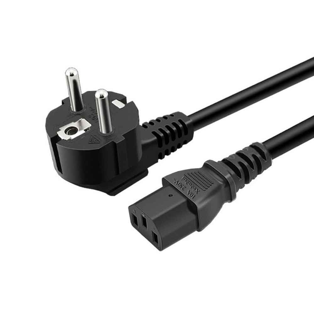 2.5² 2 pin European Standard VDE Power Cord - CE Certified and Ideal for Various Applications
