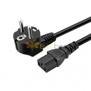 2.5² 2 pin European Standard VDE Power Cord - CE Certified and Ideal for Various Applications