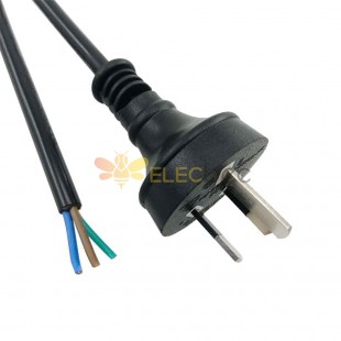 Cable de alimentación C20 con extremo de enchufe estadounidense de 3 núcleos listado por UL - Cable de extensión americano de tres clavijas certificado por UL