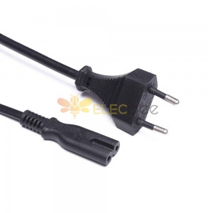 European Standard 0.5² and 0.75² Plug Power Cords with Eight-Shape-Tail, VDE Plug Wire