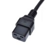 National Standard C19 to C20 Power Cord - Heavy-Duty 16A Cord for PDU Servers