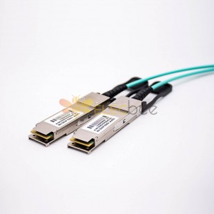 Câble optique actif QSFP28 au câble à fibre optique QSFP28 AOC 100Gbps