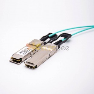 40Gbps QSFP+ Aktif Optik Kablo AOC QSFP+ - QSFP+ Doğrudan Bağlantı Kablosu
