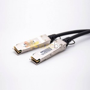 QSFP28 수동형 구리 케이블 DAC 100G QSFP28 - QSFP28 직접 연결 케이블