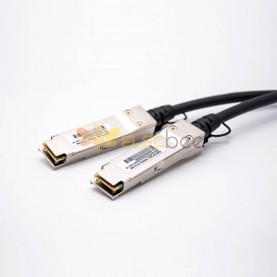 Câble de cuivre passif QSFP28 DAC 100G QSFP28 à QSFP28 Câble à connexion directe