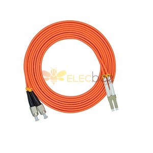 62.5 Cable de fibra óptica 3M LC a FC Duplex OM1 Multimode Jumper Cable de parche óptico