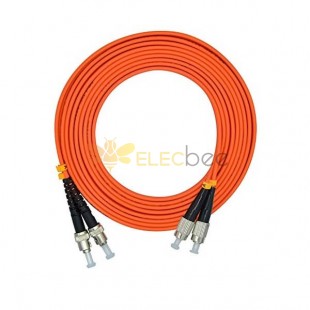 Fiber Optic Cable Buy 3M FC to ST Duplex 62.5/125 OM1 Multimode Jumper Optical Patch Cord