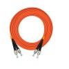 Conectores de cable de fibra óptica Tipos 3M ST a ST Duplex 62.5 125 OM1 Cable de parche óptico de puente multimodo