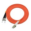 Câble optique en fibre pour TV 3M LC à ST Duplex 62.5/125 OM1 Multimode Jumper Optical Patch Cord