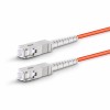 Câble optique de fibre pour TV Audio Simplex 62.5 125 Multimode OM1 SC à SC Fiber Patch Cable 3M