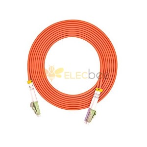 Fiber Optic Cable Internet LC à LC Duplex 62.5/125 OM1 Multimode 3M