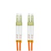 Fiber Optic Cable Internet LC to LC Duplex 62.5/125 OM1 Multimode 3M