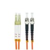 Fiber Optic Cable Manufacturing SC to FC Duplex 62.5/125 OM1 Multimode Jumper Optical Patch Cord 3M