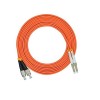 2 Câble optique de fibre de base 3Meter LC au FC Duplex 50/125m OM2 Multi-mode Jumper Optical Patch Cord