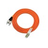 2 Core Fibra Ottica Cable 3Meter LC a FC Duplex 50/125 -m OM2 Multi-mode Jumper Cavo ottico