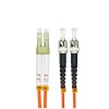 En İyi Fiber Optik Kablolar 3Meter LC - ST Dubleks 50/125μm OM2 Çok Modlu Jumper Optik Yama Kablosu