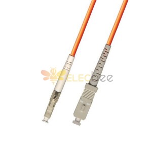 Discount Fiber Optic Cable 3M Multimode Simplex 50/125 LC to SC