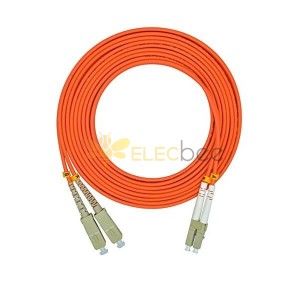 LC SC光纤跳线50/125μm OM2双工多模3米长