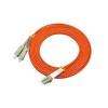 Montagem de cabo de fibra óptica 3Meter LC para SC Duplex 50/125μm OM2 Cabo de remendo óptico de jumper multimodo