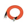 Cámara de cable de fibra óptica 3Meter FC a ST Duplex 50/125 om OM2 Multi-mode Jumper Optical Patch Cord
