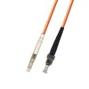 LC-ST光纤跳线线长3米单工多模OM2