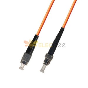 Video Multimode Simplex 50/125 FC - ST 3M için Fiber Optik Kablo