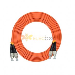 Câble optique en fibre LAN 3Meter FC au FC Duplex 50/125m OM2 Multi-mode Jumper Optical Patch Cord
