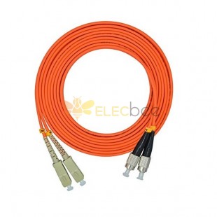 Fibre Optique Cable Length 3Meter SC to FC Duplex 50/125M OM2 Multi-mode Jumper Optical Patch Cord