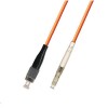 Оптоволоконный оптический кабель производитель Multimode Simplex волоконно-оптический кабель 50/125 FC к LC 3M