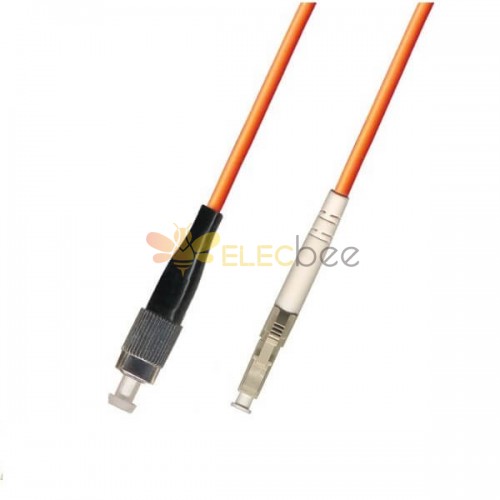 Fiber Optik Kablo Üreticisi Multimode Simplex Fiber Optik Kablo 50/125 FC LC 3M