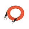 Fibre Optic Cable TV 3Meter ST to ST Duplex 50/125M OM2 Multi-mode Jumper Optical Patch Cord