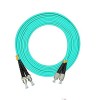 1 Core Fiber Optic Cable 3M FC a ST Duplex 50 125 10G OM3 Multimode