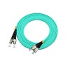 1 Core Fiber Optic Cable 3M FC para ST Duplex 50 125 10G OM3 Multimode