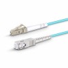 6 Strand Fiber Optic Cable Jumper 3M Simplex 50 125 Multimode 10GB OM3 SC to LC