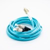 Comprar cable de fibra óptica 3M LC a FC Duplex 50 125 10G OM3 Multimode Jumper Cable de parche óptico