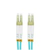 Buy Fiber Optic Cable for Internet 3M LC to LC Duplex 10GB OM3 50 125 Multimode