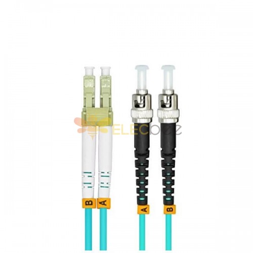 Fiber Optic Cable Assembly Manufacturers 3M LC to ST Duplex 50 125 10G OM3 Multimode