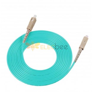 Câble optique de fibre SC à SC 3M Simplex 50 125 Multimode 10 GB OM3