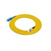 Fiber Jumper Cable 3Meter SC to FC Fiber Optic Cable Simplex OS2 Single-mode 9/125μm