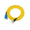 Fiber Jumper Kabel Manufaktur 3Meter SC zu ST Duplex 9/125 \'m OS2 Single-Mode Jumper optische Patch Kabel