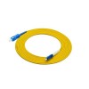 Conectores de cable de fibra óptica LC a SC Jumper Cable de parche óptico Simplex OS2 Modo único 9/125ám 3M