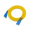 Extensão do cabo de fibra óptica 3Meter SC para SC Duplex 9/125渭mAMS2 Cabo óptico de um modo único jumper