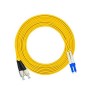 Câble optique en fibre optique pour l\'éclairage LC à FC Duplex 9/125 m OS2 Single-mode Jumper Optical Patch Cord 3M