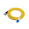 Câble optique en fibre optique pour l\'éclairage LC à FC Duplex 9/125 m OS2 Single-mode Jumper Optical Patch Cord 3M